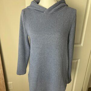 Loft Hooded Tunic Length Sweater